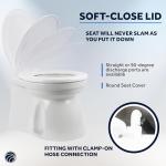 Electric Boat Toilet with Macerator Pump - FO1599