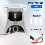 Electric Boat Toilet with Macerator Pump - FO1599