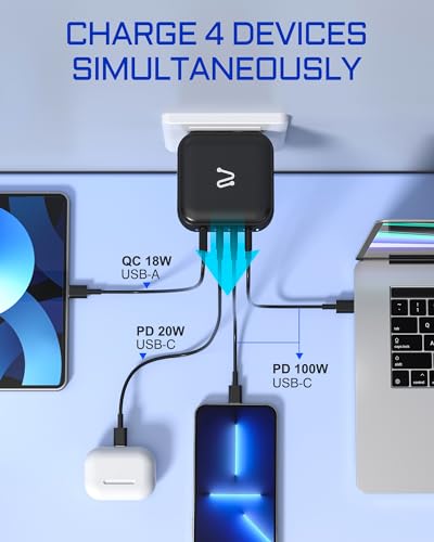 Aergiatech 100W 4-Port PD Charger