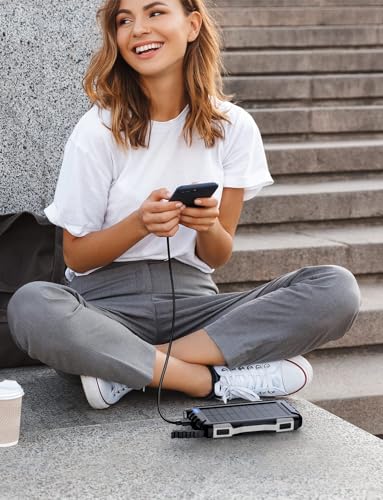 42800mAh Solar Portable Charger with Fast Charging