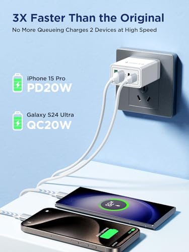 Aioneus 4-Port USB C Wall Charger
