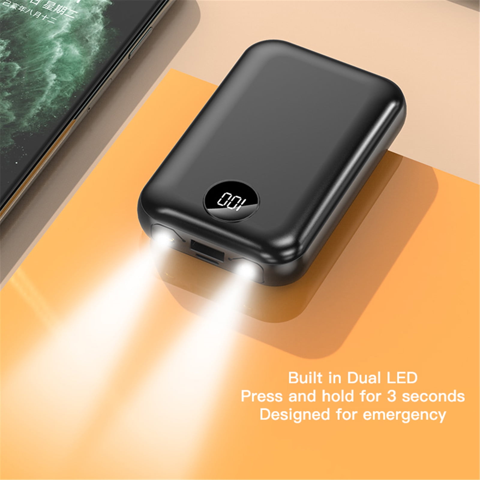 20000mAh Wireless Portable Power Bank with LCD Display