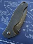 EMERSON KNIVES SARK From 2011 TACTICAL WHARNCLIFE Plain Edge Knife SN 1377