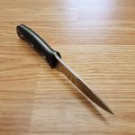 Al Mar S.E.R.E. Operator 30 Fixed Knife 3" D2 Tool Steel Blade Black G10 Handle