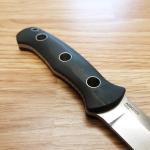 Al Mar S.E.R.E. Operator 30 Fixed Knife 3" D2 Tool Steel Blade Black G10 Handle