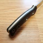 Al Mar S.E.R.E. Operator 30 Fixed Knife 3" D2 Tool Steel Blade Black G10 Handle