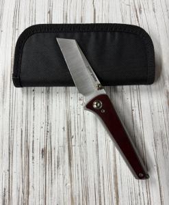 Bober Blades Custom Knives 3.2.12 Vintage Micarta RWL34