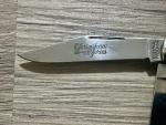 VINTAGE COLONIAL PROV USA SCRIMSHAW SERIES 3 BLADE STOCKMAN FOLDING POCKET KNIFE