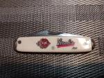 VINTAGE USA BRANDED ADVERTISING STROH'S BEER 2 BLADE EQUAL END JACK KNIFE