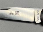 Al Mar Falcon Large Seki‑Japan Lockback Vintage Knife – Wood Handle - Used
