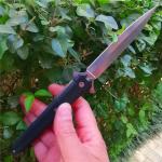 New High Quality Outdoor Survival Tactical Folding Knife Self Defense Tool EDC