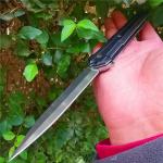 New High Quality Outdoor Survival Tactical Folding Knife Self Defense Tool EDC