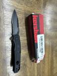 Kershaw Appa Folding Tactical Pocket Knife, Speedsafe, 2.75 Inch Black 1402BLKST