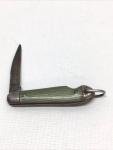 Vintage Imperial Prov USA Mini 1.5” Blade Keychain Knife Green 1950s 54