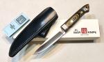 Vintage 1980' Al Mar 4101 Tanken APU Japan Dagger Knife W/Sheath Box Papers Mint
