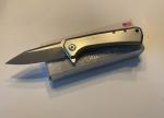 EDC Folding Pocket Knife Redford ZerO-T D2 Blade 420 Handle Nice.Sharp.Quality!!