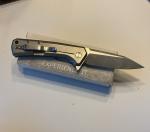 EDC Folding Pocket Knife Redford ZerO-T D2 Blade 420 Handle Nice.Sharp.Quality!!