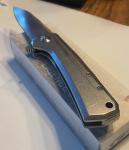 EDC Folding Pocket Knife Redford ZerO-T D2 Blade 420 Handle Nice.Sharp.Quality!!