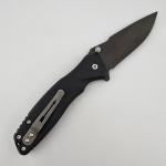 Spartan Blades PALLAS Blackout Folding Knife S35VN Blade Button Lock SF3BK EDC