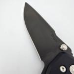 Spartan Blades PALLAS Blackout Folding Knife S35VN Blade Button Lock SF3BK EDC