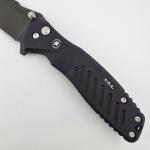 Spartan Blades PALLAS Blackout Folding Knife S35VN Blade Button Lock SF3BK EDC