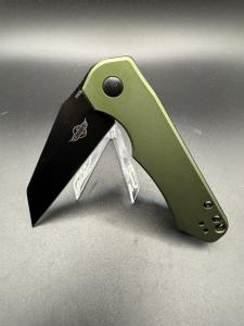 Olight Oknife Freeze OD Green Tactical Folding Knife, 154CM Wharncliffe Blade