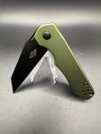Olight Oknife Freeze OD Green Tactical Folding Knife, 154CM Wharncliffe Blade