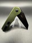 Olight Oknife Freeze OD Green Tactical Folding Knife, 154CM Wharncliffe Blade