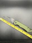 Olight Oknife Freeze OD Green Tactical Folding Knife, 154CM Wharncliffe Blade