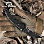 8" Folding Knife Safety Lock Stainless Steel Blade Tactical Knife Survival Knife
