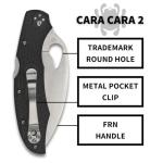 Spyderco Byrd Cara Cara 2 Wharncliffe Knife