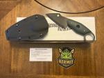 RL Scott Kermit custom fixed blade knife G10 Handle & S30V with Kydex Sheath