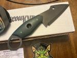RL Scott Kermit custom fixed blade knife G10 Handle & S30V with Kydex Sheath
