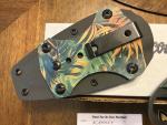 RL Scott Kermit custom fixed blade knife G10 Handle & S30V with Kydex Sheath
