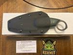 RL Scott Kermit custom fixed blade knife G10 Handle & S30V with Kydex Sheath