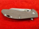 RICK HINDERER XM-24 4.0, M390 STONEWASH WHARNCLIFFE BLADE, FDE SCALE (847)