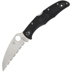 Spyderco Endura 4 Knife Made In Japan Tactical Lockback VG 10 Wharncliffe Blade