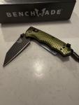 Benchmade 290BK-2 Full Immunity Tactical Knife Aluminum CPM-M4 Wharncliffe Green