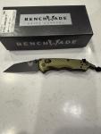 Benchmade 290BK-2 Full Immunity Tactical Knife Aluminum CPM-M4 Wharncliffe Green