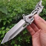 Personalized Skeleton Design Tactical Hunting Multi-Purpose Sharp Folding Knife