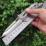 Personalized Skeleton Design Tactical Hunting Multi-Purpose Sharp Folding Knife