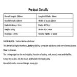 7.87" Military Tactical Camping Folding Spring Assisted Open Rescue Pocket Knife