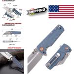 Tactical EDC Knife D2 Steel Blade G10 Handle Lightweight for Outdoor Adventures