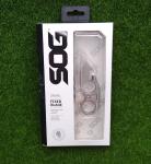 SOG Snarl 2.3" Satin Wharncliffe Fixed Blade Knife w/ Nylon Sheath - JB01K-CP