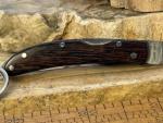 Vintage Al Mar Knives #1001-TW Osprey Single Blade Lockback Wood Handle--933.26