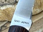 Vintage Al Mar Knives #1001-TW Osprey Single Blade Lockback Wood Handle--933.26