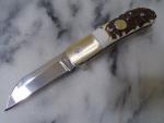 Uncle Henry Assisted Open Barlow Pocket Knife Wharncliffe 7Cr17 Staglon 1205107