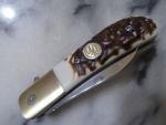 Uncle Henry Assisted Open Barlow Pocket Knife Wharncliffe 7Cr17 Staglon 1205107