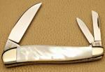 Vintage BULLDOG BRAND Solingen Wharncliffe Whittler Genuine Pearl Handles - MINT