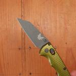 Benchmade 290BK-2 Full Immunity Woodland Green Aluminum Wharncliffe Knife